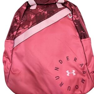 Under Armour Pink and Black Backpack